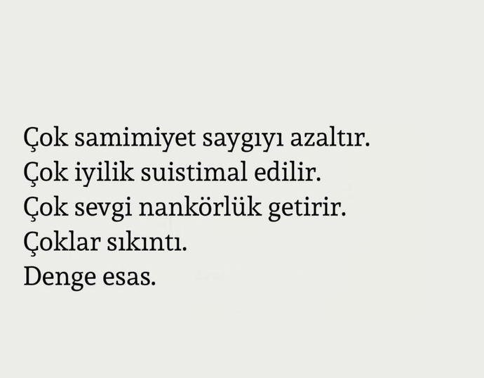 Her şeyin çoğu zarar mıdır?