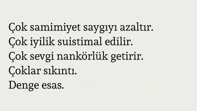Her şeyin çoğu zarar mıdır?