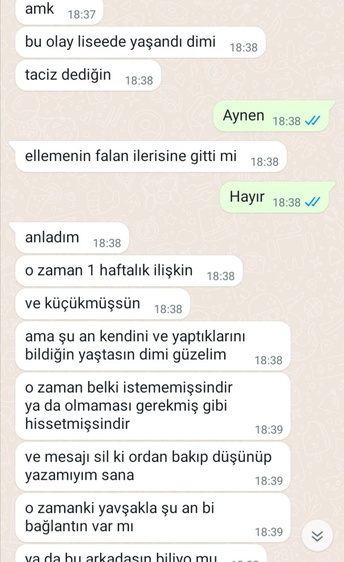Sevgilime tacize uğradığımı söyledim ve tepkisi nasıl sizce?