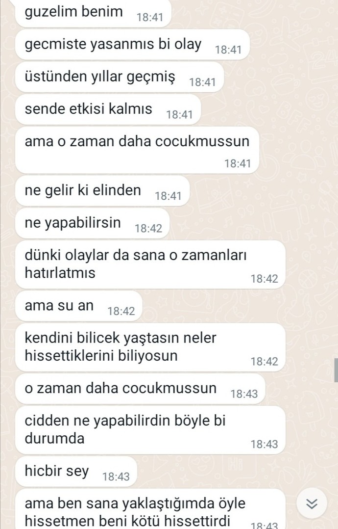 Sevgilime tacize uğradığımı söyledim ve tepkisi nasıl sizce?