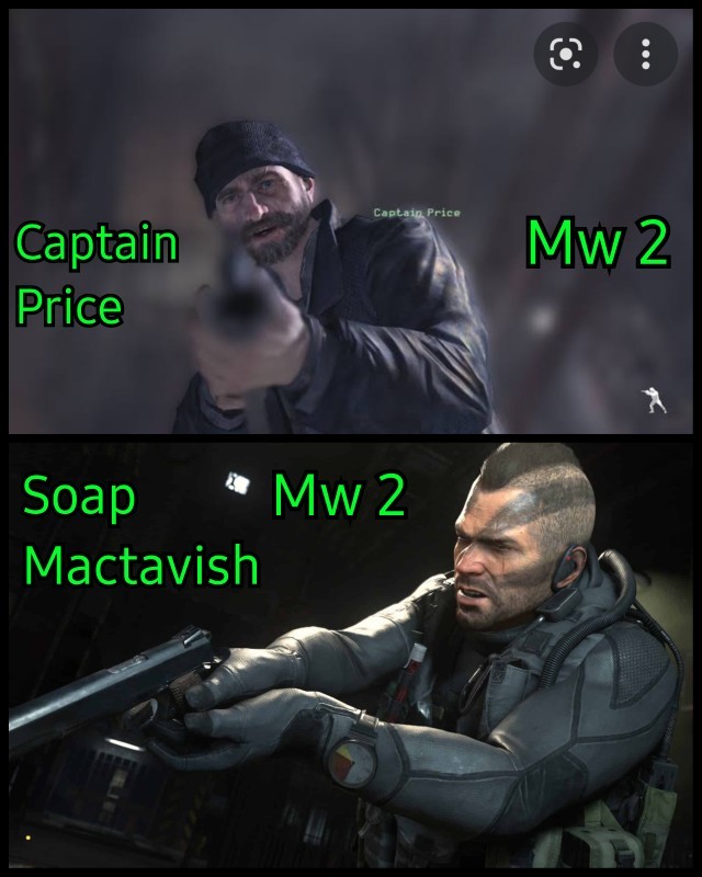Call Of Duty Modern Warfare serisindeki efsane askerlerden hangisi favoriniz?
