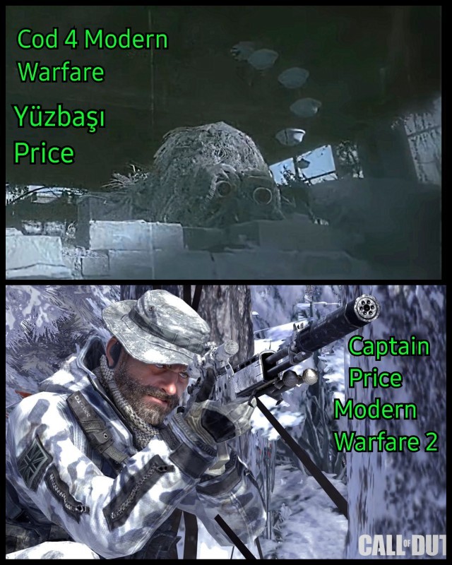 Call Of Duty Modern Warfare serisindeki efsane askerlerden hangisi favoriniz?