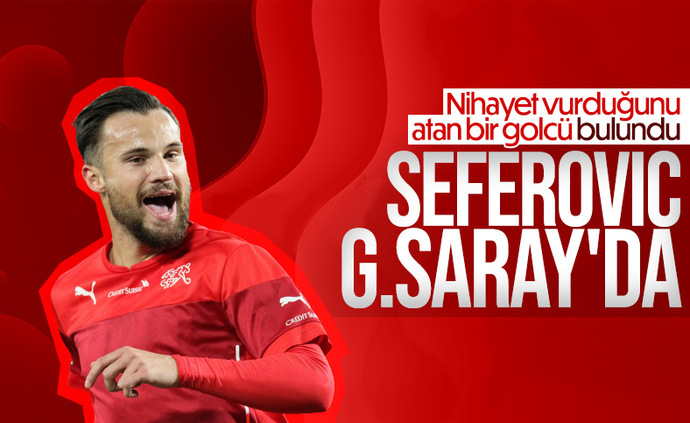Haris Seferovic Galatasarayda! Geçen sezon 3 kez sakatlanan ve 10 maç oynayan Seferovic, sizce ikinci Falcao vakası olur mu?
