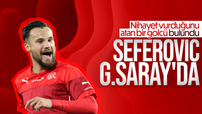 Haris Seferovic Galatasaray'da! Geçen sezon 3 kez sakatlanan ve 10 maç oynayan Seferovic, sizce ikinci Falcao vakası olur mu?