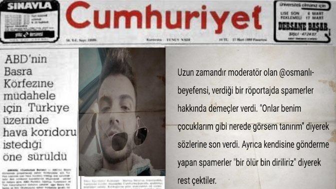 Hiç gazeteye çıktınız mı?