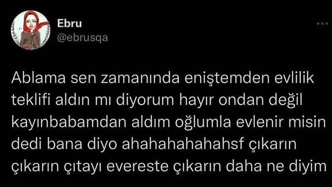 Biri gelse "oğlumla/kızımla evlenir misin?" dese kabul eder misiniz?