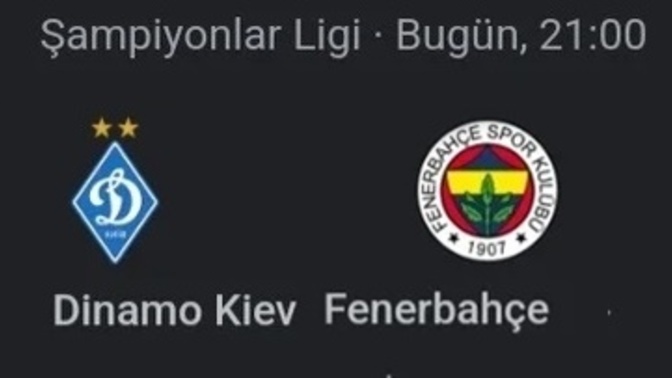 Dinamo Kiev-Fenerbahçe maçı ne olur sence?