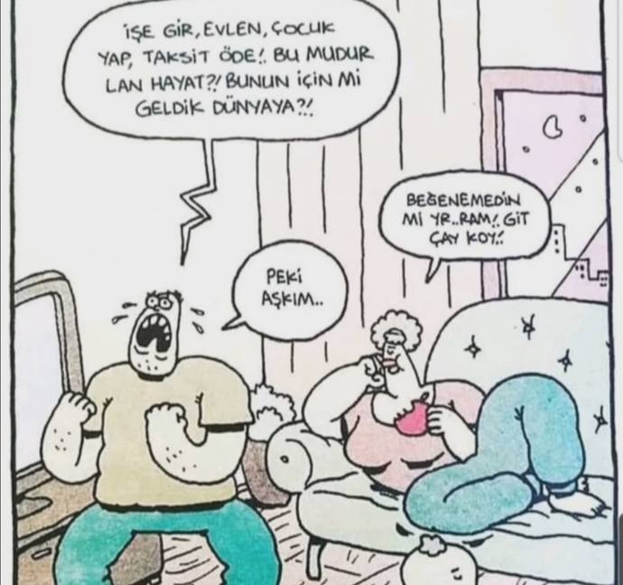Karısından korkan erkekler varmıdır?