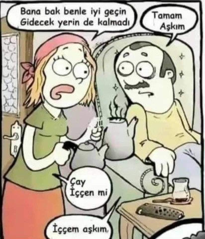 Karısından korkan erkekler varmıdır?