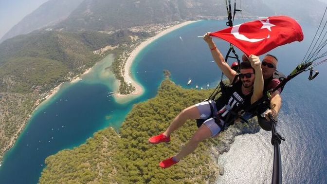 Yamaç paraşütü sporu yaptınız mı?