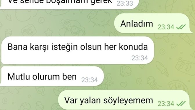 Sevgilim var ama başka biriyle konuşuyorum çünkü sevgilim aldattı intikam almak istiyorum bu kişi de böyle mesaj attı ne yapayım?