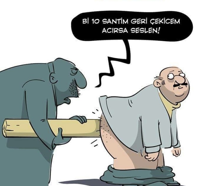 Size bıçağı 9 cm saplayanın, 6 cm geri çekmesi bir lütuf mudur?