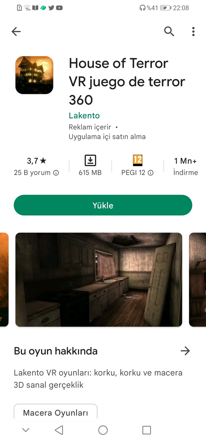 Hangi mobil korku oyununu oynamamı istersiniz?