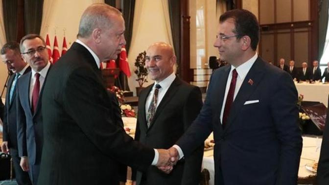 Erdoğan'ın Ekrem İmamoğlun'un elini sıkmasına ne diyorsunuz