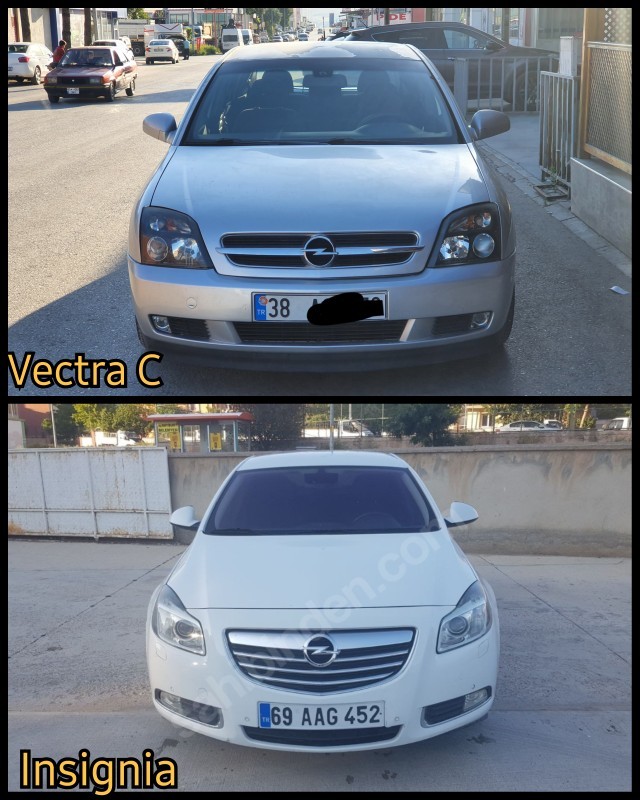 Opelin 2 D Segment Abi Kardeş Olan Vectra C mi? Insignia mı?