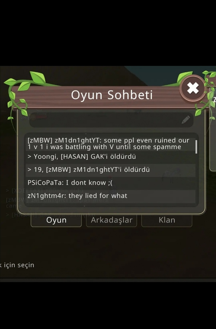 Oyunda hiç iftiraya uğradığınız mı 😤?