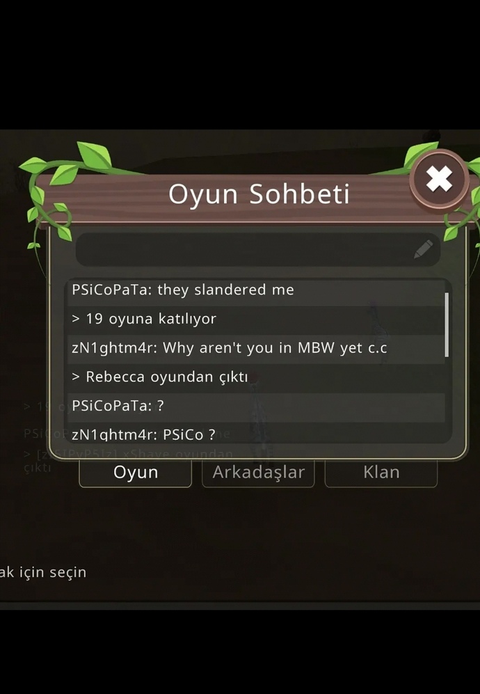 Oyunda hiç iftiraya uğradığınız mı 😤?