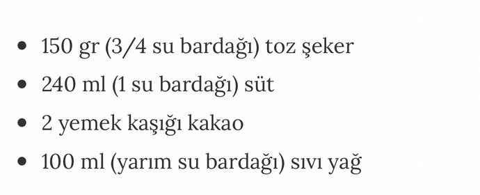 Kakaolu kekin sosunu yapamadım ne yapmalıyım?