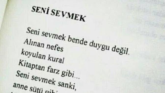 Şiir sever misiniz yoksa dümdüz bir insan misiniz?