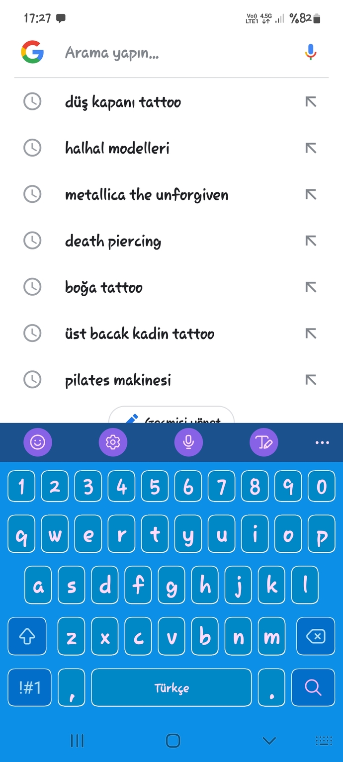 Google'dan en son ne arattınız?