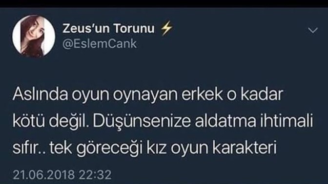Oyun oynayan erkeğin aldatma ihtimali düşük müdür?