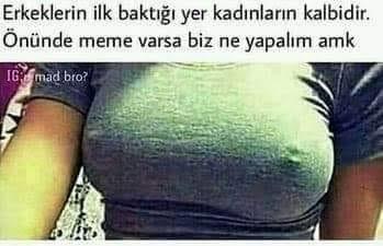 Karşı cinsin ilk neresine bakıyorsun?