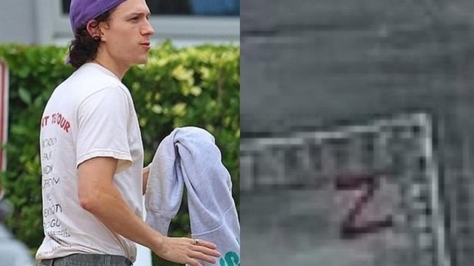 Tom Holland, sevgilisi Zendaya'nın baş harfini pantolonuna işletti. Hanımcılık kazanacak mı dersiniz😍?