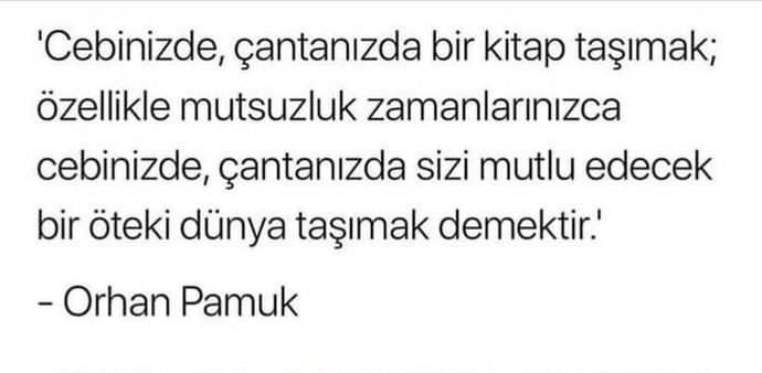 Çantanızda kitap taşır mısınız?