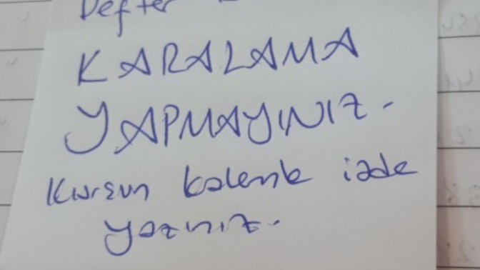 İşte sürekli uyarılsanız karşılık olarak ne yaparsınız?