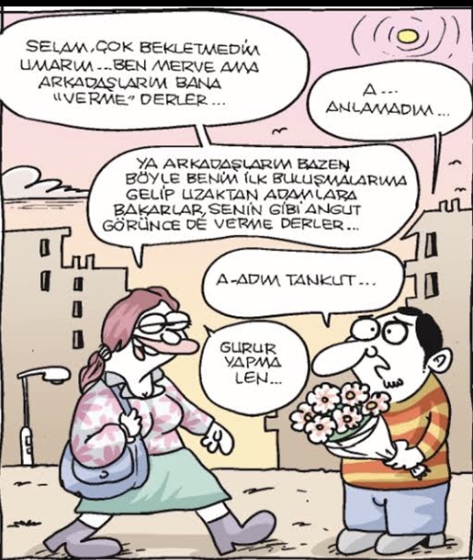 İlk buluşmada başınıza gelen olaylar?