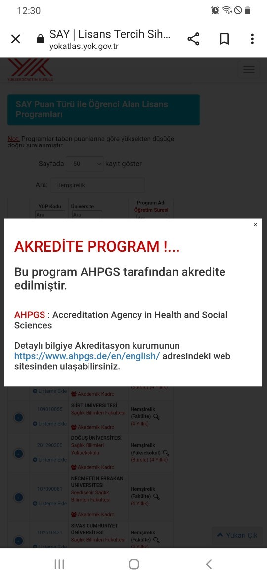Akredite edilmek ne demek?