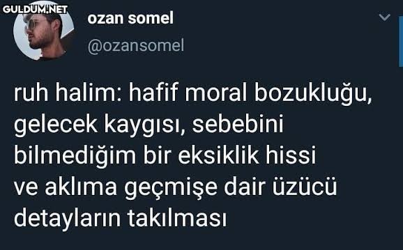 Moraliniz bozulduğunda naparsınız?