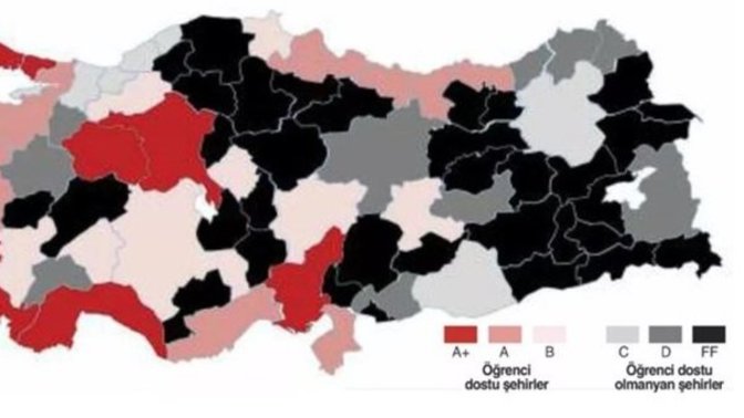 Tercihler döneminde, öğrencilerin memnun olduğu şehirler sizce nereler?