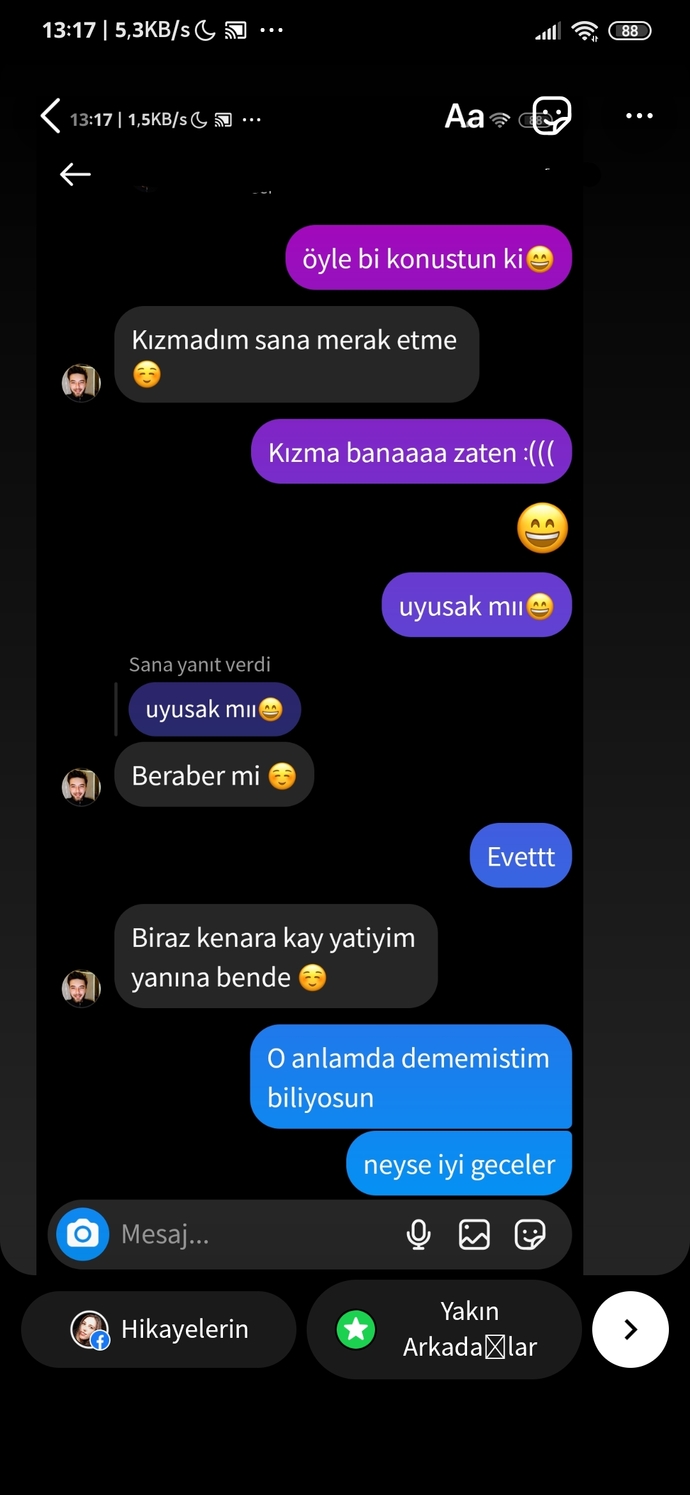 Sizce konuşmayı farklı yere mi çekmiş keseyim mi konuşmayı?