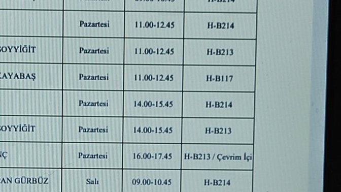 Birinci öğretim dersleri en geç kaçta biter?