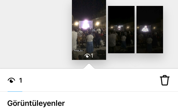 Aynı anda paylaştıgım hikayeme Kız neden sadece bir hikayeme baktı diğerlerine bakmadı?