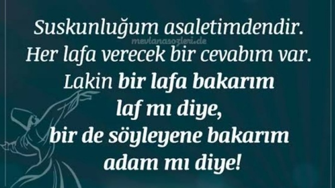 Arkanızdan her konuşana laf sokmaya çalışana cevap verir misiniz?