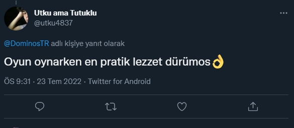 Oyun oynarken en pratik yemek ne olur :D?