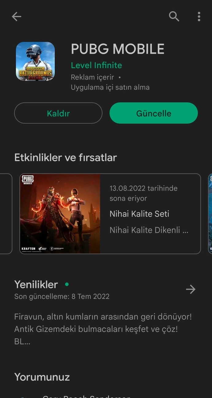 Telefonunuzda hangi oyunlar yüklü, en çok oynadığınız oyun hangisi?