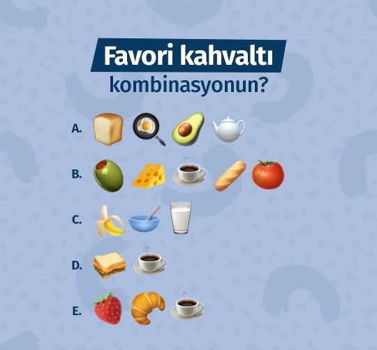 Favori kahvaltı kombinasyonun hangisi?