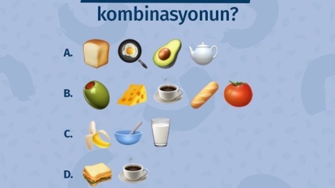 Favori kahvaltı kombinasyonun hangisi?