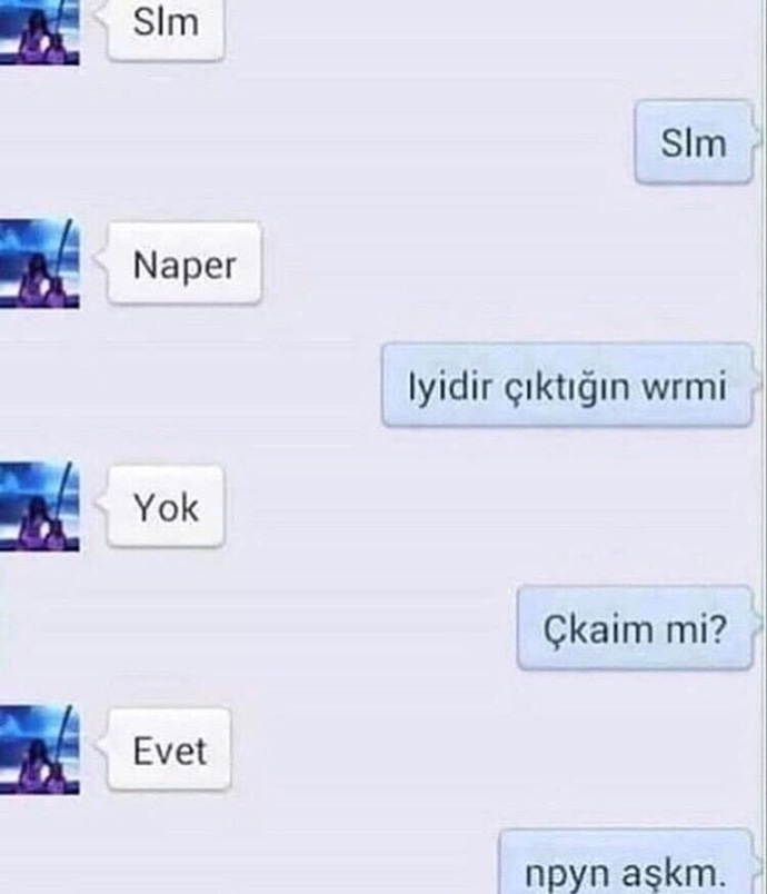 Şimdi insanlar birbiriyle nasıl sevgili oluyorlar?