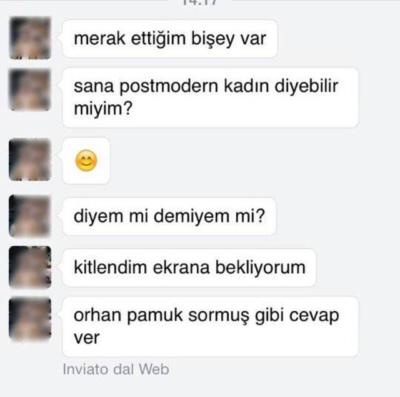 Sorum özellikle erkeklere? Reel mi? Sanal mı?