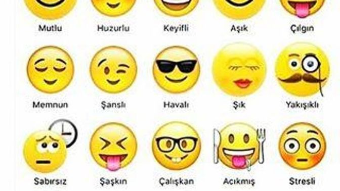 Ruh halinizi anlatan emoji hangisi?