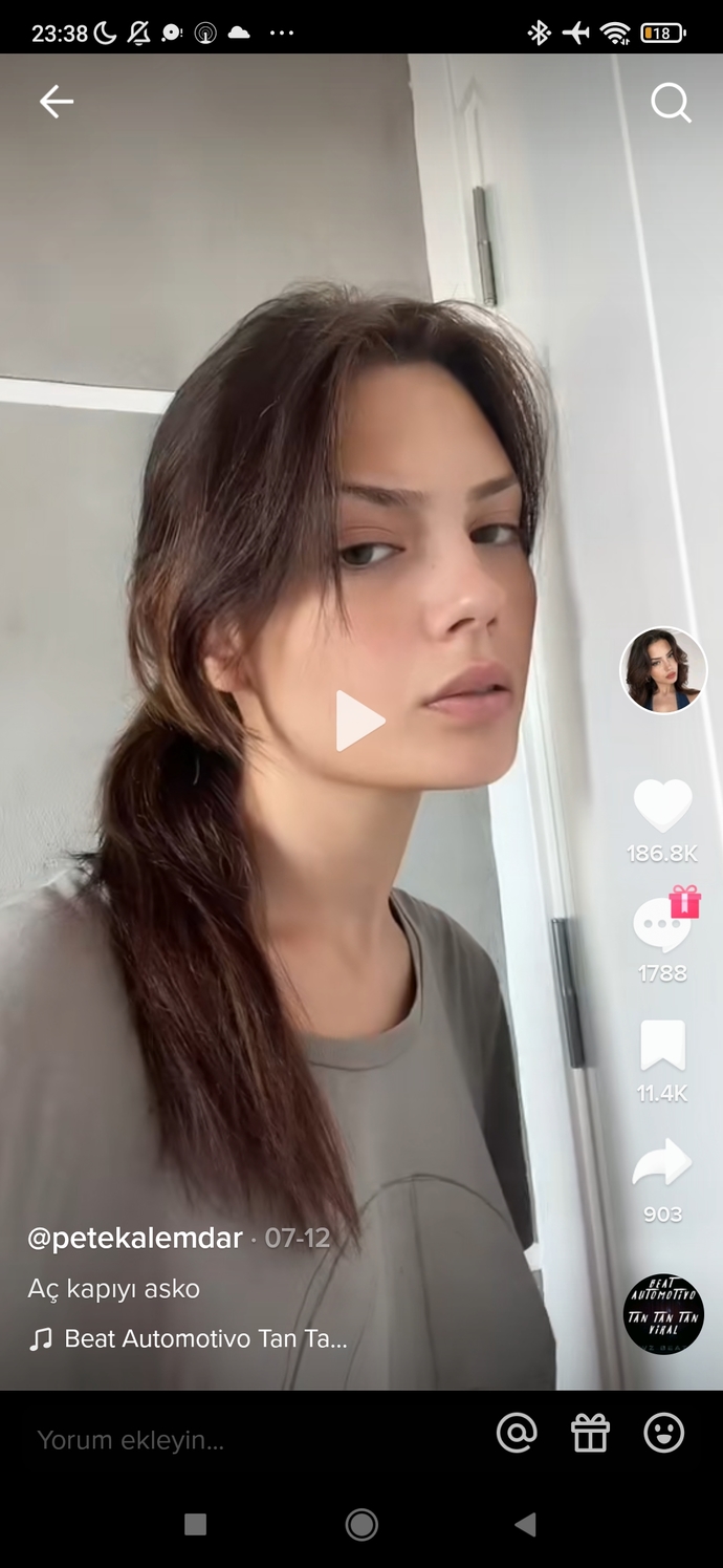 Makyajsız hali