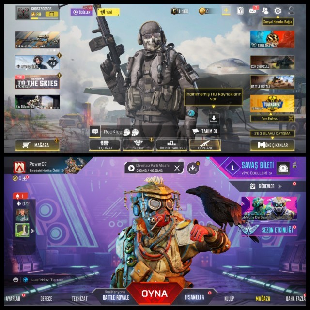 Call Of Duty Mobile 🆚 Apex Legends Mobile, hangisi ve neden?