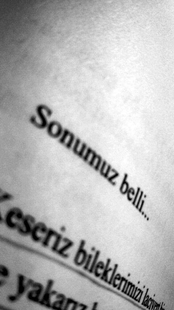 Neyin sonunu bilmek isterdin?