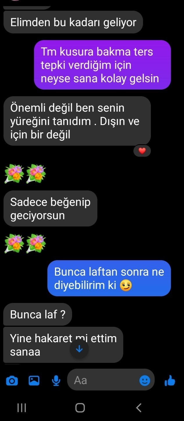 Lütfen bakın Bu kisi benden vazmi geçmiş yoksa banamı öyle geliyor anlamadım?