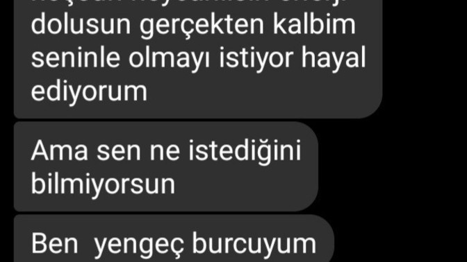 Lütfen bakın Bu kisi benden vazmi geçmiş yoksa banamı öyle geliyor anlamadım?