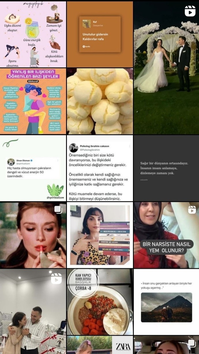 Instagramda keşfet midir ya da şu ana sayfanın yanındaki arama motorunda neden alakasız şeyler çıkar?